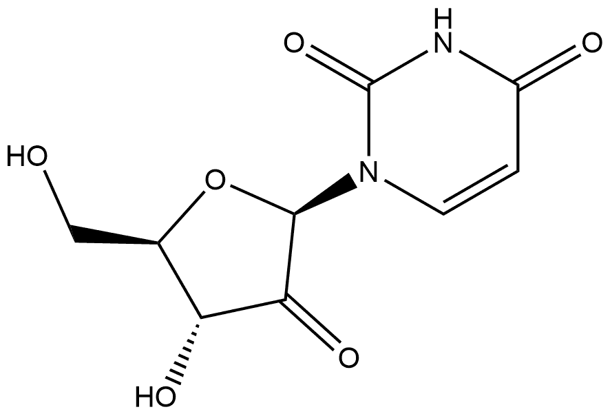 Uracil, 1-β-D-erythro-pentofuranosulos-1-yl- (8CI) Structural