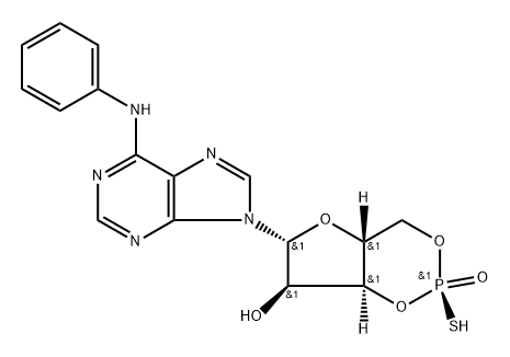 Rp-6-Phe-cAMPS Structural