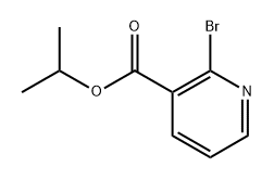 Isopropyl 2-bromonicotinate Structural