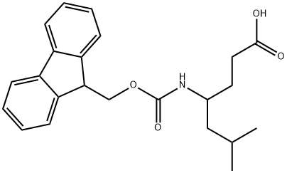 Fmoc-4-amino-6-methyl-heptanoic?acid Structural