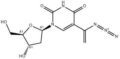 Uridine, 5-(1-azidoethenyl)-2'-deoxy- (9CI) Structural