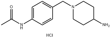 N-{4-[(4-aminopiperidin-1-yl)methyl]phenyl}acetamide hydrochloride Structural