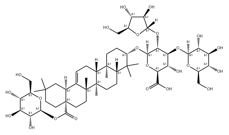 Kalopanaxsaponin G Structural