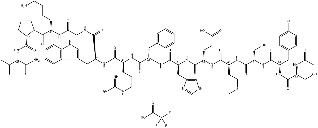 α-MSH (human, mouse, rat, porcine, bovine, ovine) (trifluoroacetate salt) Structural