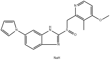 Ilaprazole sodium Structural