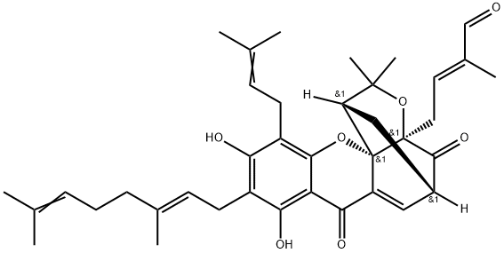 Isogambogenin Structural
