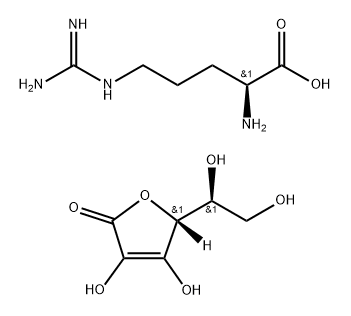L-arginine L-ascorbate Structural