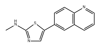 N-methyl-5-(quinolin-6-yl)thiazol-2-amine