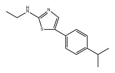 N-ethyl-5-(4-isopropylphenyl)thiazol-2-amine