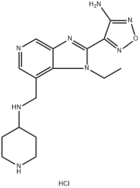 SB 747651A dihydrochloride Structural