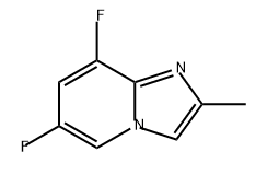Imidazo[1,2-a]pyridine, 6,8-difluoro-2-methyl- Structural