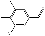Benzaldehyde, 3-chloro-4,5-dimethyl- Structural
