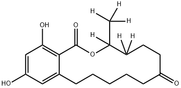 rac Zearalanone-d6 Structural