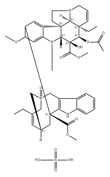 Vinorelbine N-Oxide Sulfate Structural