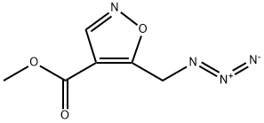 methyl 5-(azidomethyl)-1,2-oxazole-4-carboxylate Structural