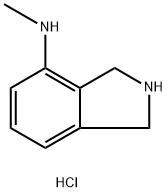 N-methyl-2,3-dihydro-1H-isoindol-4-amine dihydrochloride Structural