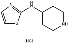 N-(thiazol-2-yl)piperidin-4-amine 2HCl Structural