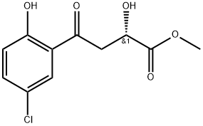 Benzenebutanoic acid, 5-chloro-α,2-dihydroxy-γ-oxo-, methyl ester, (αS)- Structural