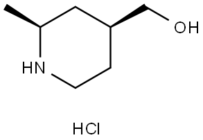 rel-((2R,4R)-2-methylpiperidin-4-yl)methanol hydrochloride