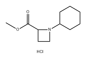 methyl 1-cyclohexylazetidine-2-carboxylate?hydrochloride Structural