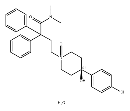 Loperamide Oxide Hydrate Structural