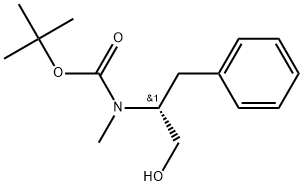 Carbamic acid, [(1R)-1-(hydroxymethyl)-2-phenylethyl]methyl-, 1,1-dimethylethyl ester (9CI) Structural
