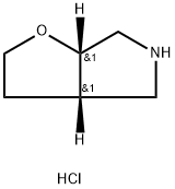 rac-(3aS,6aS)-hexahydro-2H-furo[2,3-c]pyrrole hydrochloride Structural