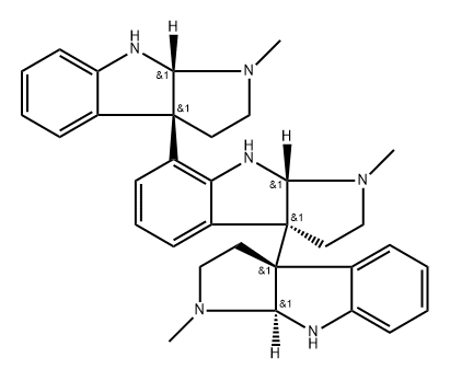 hodgkinsine Structural