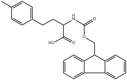 Fmoc-4-methyl-DL-homophenylalanine Structural