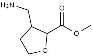 Methyl 3-(aminomethyl)oxolane-2-carboxylate Structural