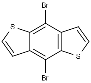 4,8-Dibromobenzo[1,2-b:4,5-b']dithiophene Structural