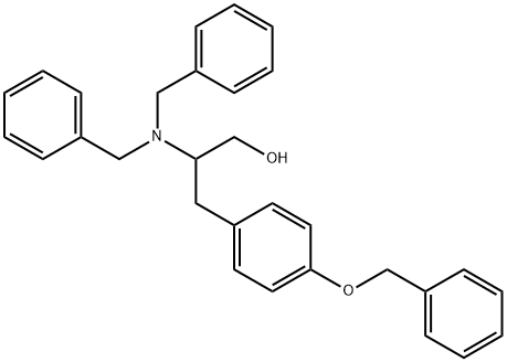 Benzenepropanol, β-[bis(phenylmethyl)amino]-4-(phenylmethoxy)-, (βR)- Structural