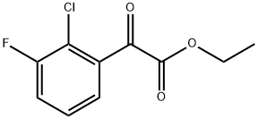 Ethyl 2-(2-chloro-3-fluorophenyl)-2-oxoacetate Structural