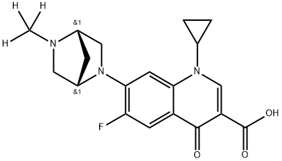 Danofloxacin D3 Structural