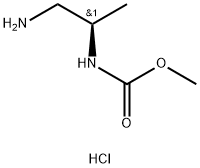 methyl N-[(2R)-1-aminopropan-2-yl]carbamate
hydrochloride Structural