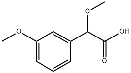 Benzeneacetic acid, α,3-dimethoxy- Structural