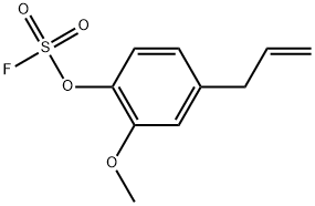 Fluorosulfuric acid, 2-methoxy-4-(2-propen-1-yl)phenyl ester Structural