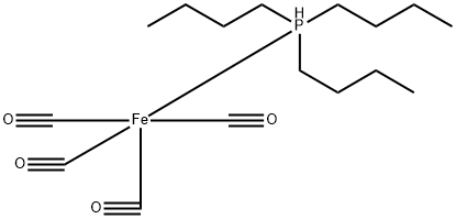 Iron, tetracarbonyl(tributylphosphine)-, (TB-5-12)- Structural