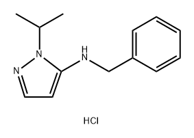 N-benzyl-1-isopropyl-1H-pyrazol-5-amine Structural