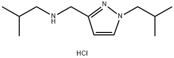isobutyl[(1-isobutyl-1H-pyrazol-3-yl)methyl]amine Structural