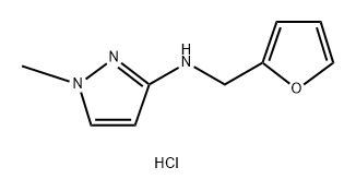 N-(2-furylmethyl)-1-methyl-1H-pyrazol-3-amine Structural
