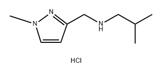 isobutyl[(1-methyl-1H-pyrazol-3-yl)methyl]amine Structural