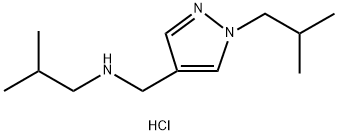 isobutyl[(1-isobutyl-1H-pyrazol-4-yl)methyl]amine Structural