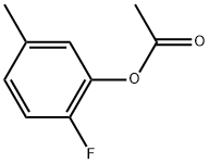 Phenol, 2-fluoro-5-methyl-, 1-acetate Structural