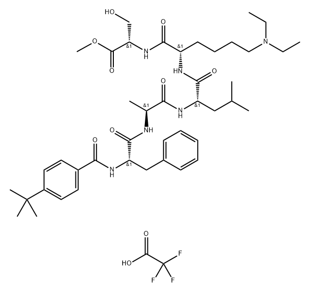 UNC3866TFA salt Structural
