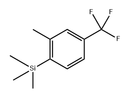 trimethyl(2-methyl-4-(trifluoromethyl)phenyl)silane