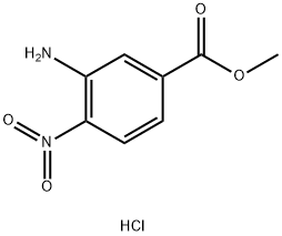 methyl 3-amino-4-nitrobenzoate hydrochloride Structural