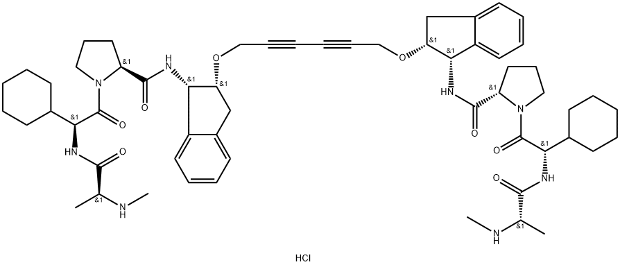 AZD 5582 dihydrochloride Structural