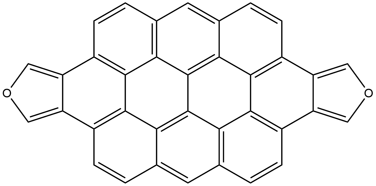 Ovaleno[3,4-c:10,11-c']difuran (8CI,9CI) Structural