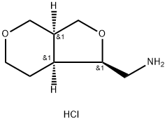 rac-[(1r,3as,7as)-hexahydro-1h-furo[3,4-c]pyran-1-yl]methanamine hydrochloride Structural
